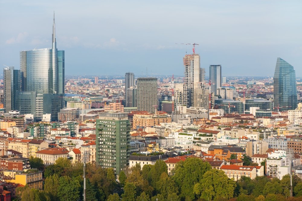 Investment in commercial real estate in Italy increased by 20%