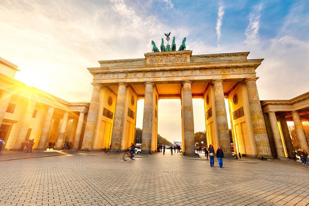 Rating of tourism. Berlin is among three popular cities