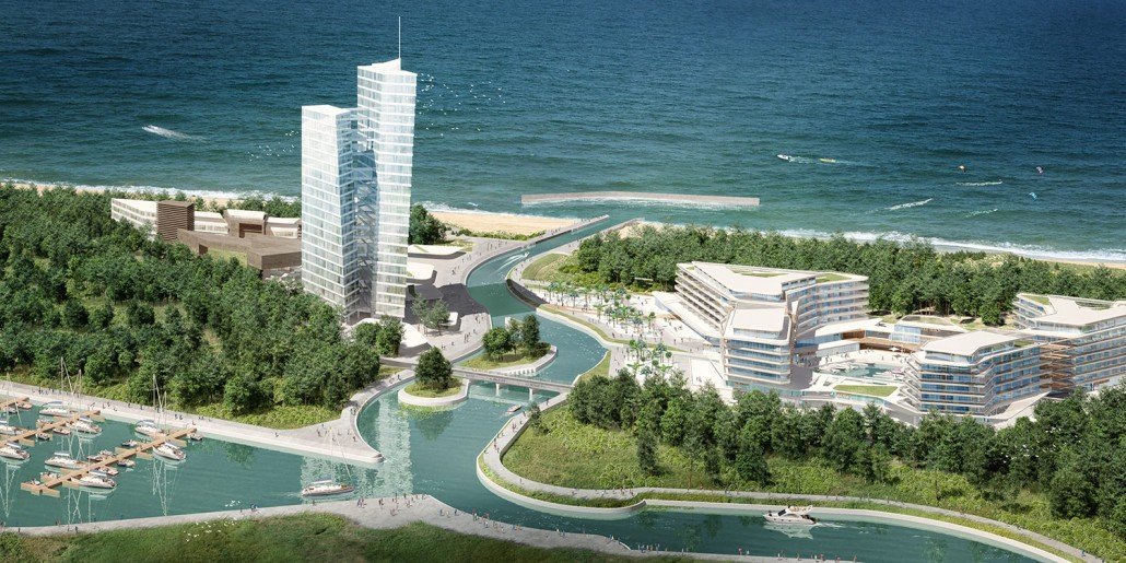 A resort town will be build on the Baltic coast of Poland