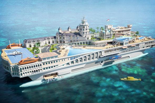 A floating city for millionaires is going to be build in Monaco