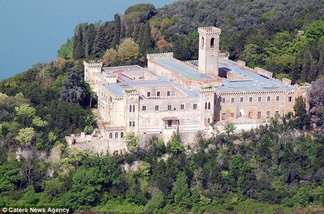 Old castle on Lake Trasimeno is up for sale for €4 million