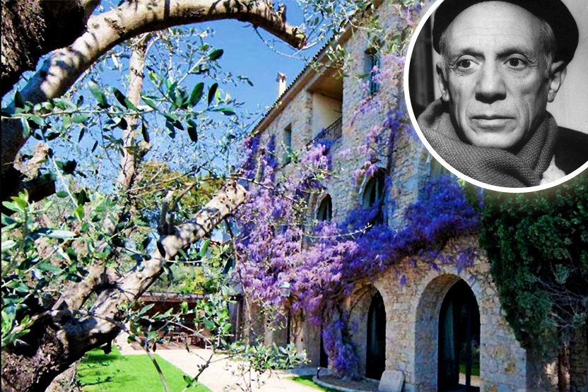 Pablo Picasso's 35-room villa in Mougins is for sale