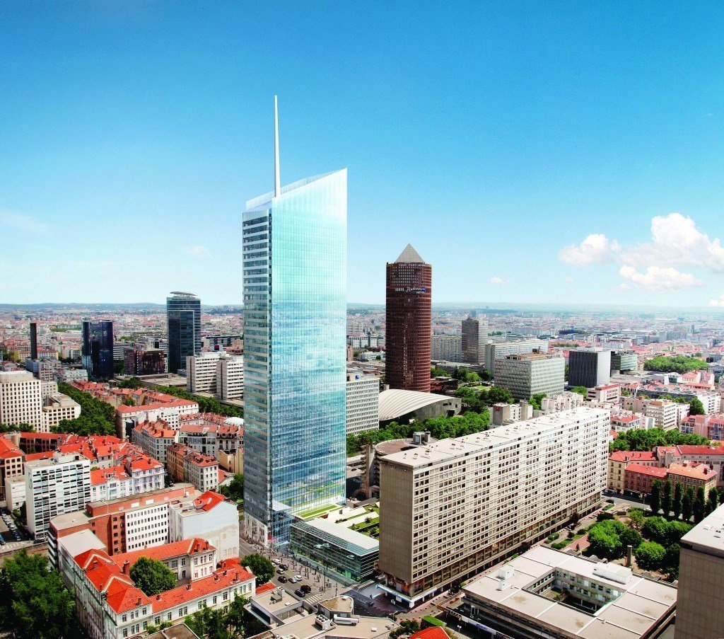 Six skyscrapers will be built in the business district of Lyon by 2020 | Photo 1 | ee24
