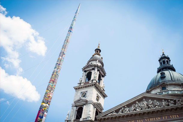 The tallest tower of LEGO was built in Budapest | Photo 1 | ee24
