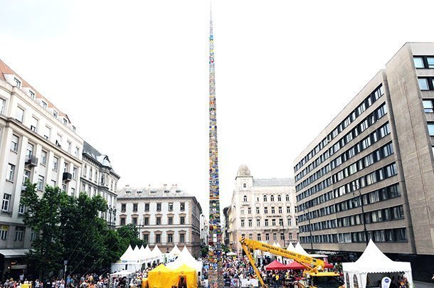 The tallest tower of LEGO was built in Budapest | Photo 2 | ee24