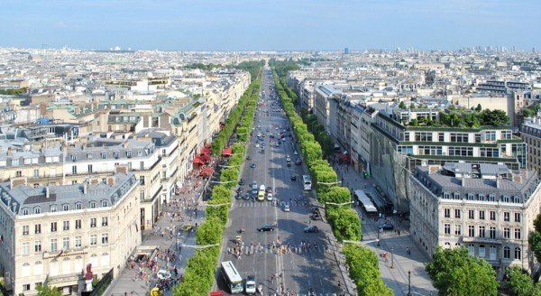 Champs-Elysées avenue in Paris again the most attractive high street in  Europe