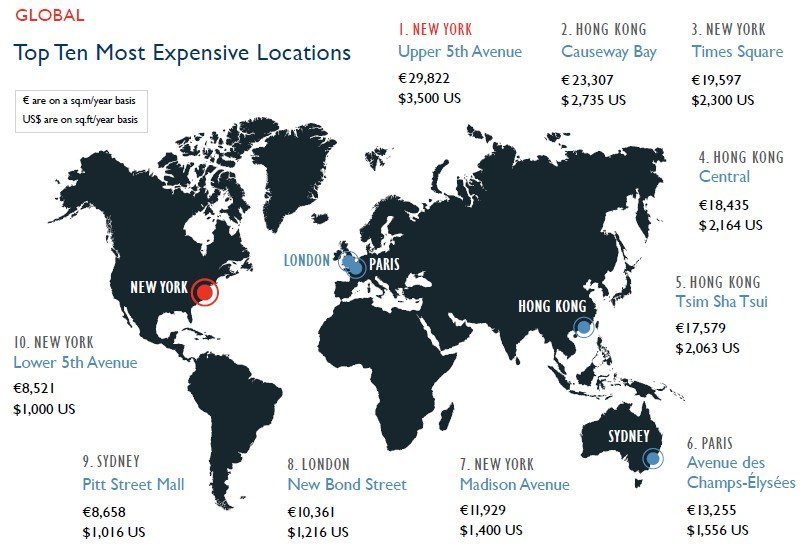 New Bond Street Overtakes Champs Élysées To Become Europe's Most Expensive  Shopping Street