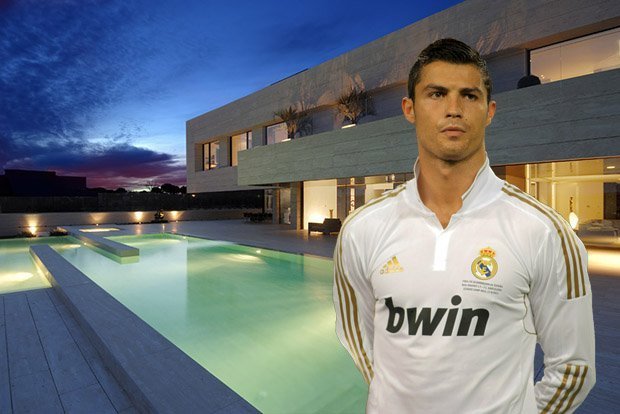 Where do the richest football players live in Europe?