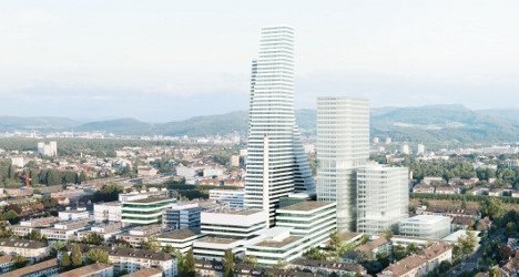 Roche will build up the tallest skyscraper in Switzerland for €455 million