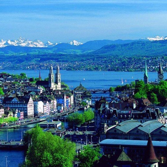 Zurich has shown the greatest increase in prices for luxury housing in Europe
