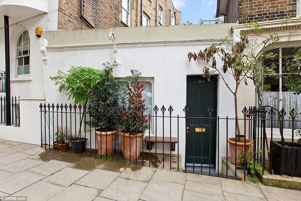 The smallest English house in the trendy district of London