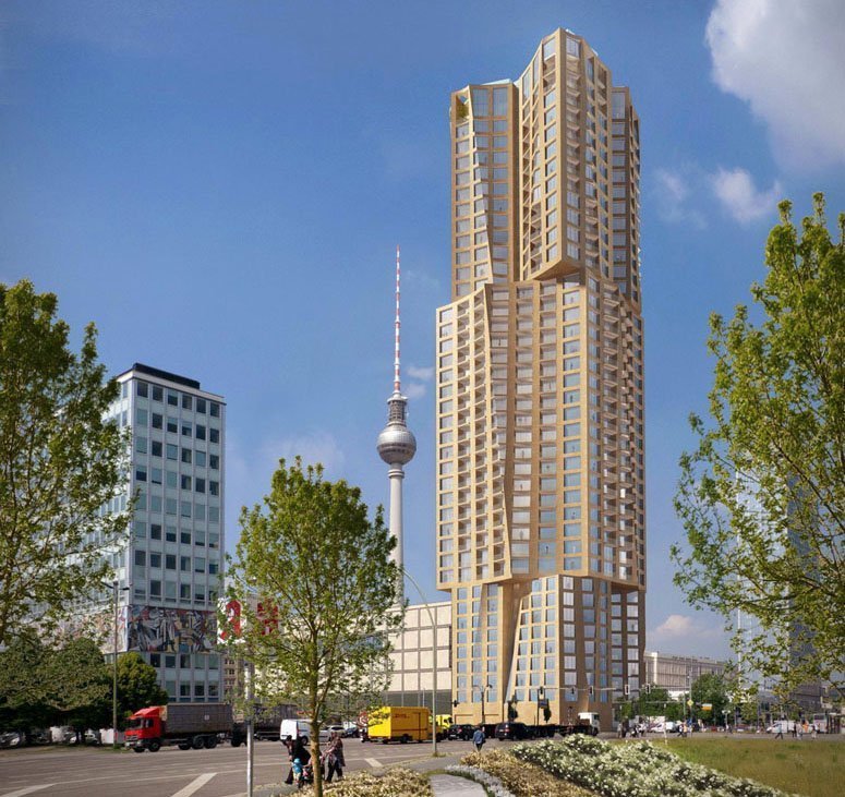Dangerous adjacency. High-rise building in Berlin can damage the metro tunnel