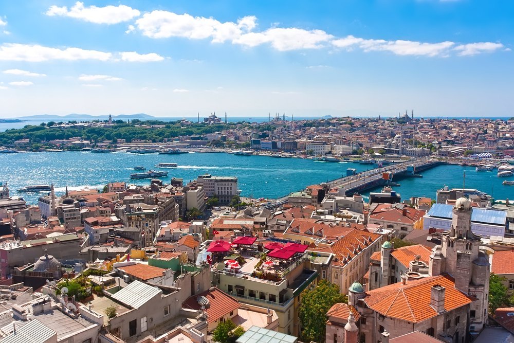 The main Istanbul' shopping streets have shown rapid rise in rental rates