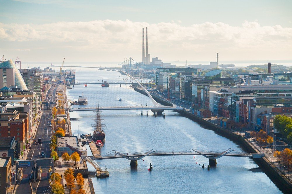 Property in Dublin is going up rapidly, the rest of the country lags behind