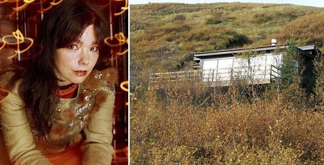 Björk's hidden abode in Iceland