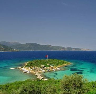 Famous businessman bought an island near Bodrum in Turkey