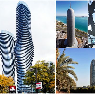 Top 10 most beautiful skyscrapers, built in 2012