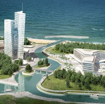 A resort town will be build on the Baltic coast of Poland