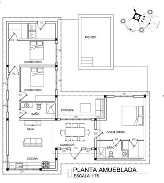 Detached house in Dominican Republic
