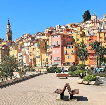 Property in Menton, a town of art and history