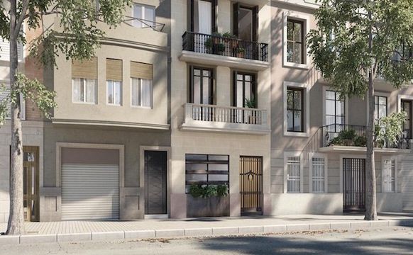 Apartment house in Barcelona