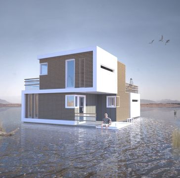 Houseboat for two in the Netherlands: in case of divorce housing is divided into 2 parts without difficulty